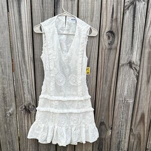 Walter Baker Floral Textured Mini Dress